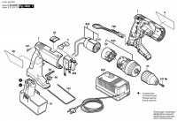 Bosch 0 601 946 652 GSR 9,6 VPE-2 Cordless Drill Driver 9.6 V / GB Spare Parts GSR9,6VPE-2